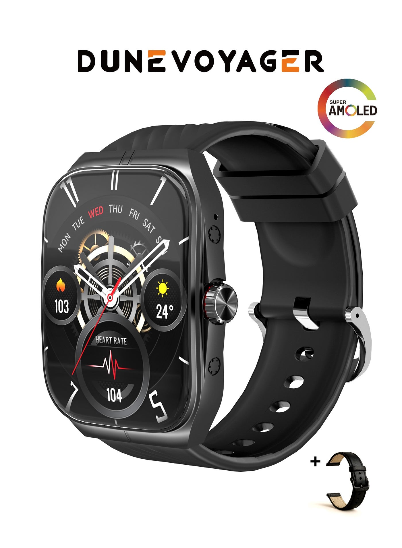 DuneVoyager AMOLED Smartwatch